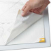 Tacky Contamination Control Mat - White 45" x 84" - 30 sheets/mat; 4 mats/case